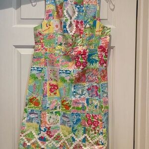 Lilly Pulitzer Multicolor Patchwork Dress